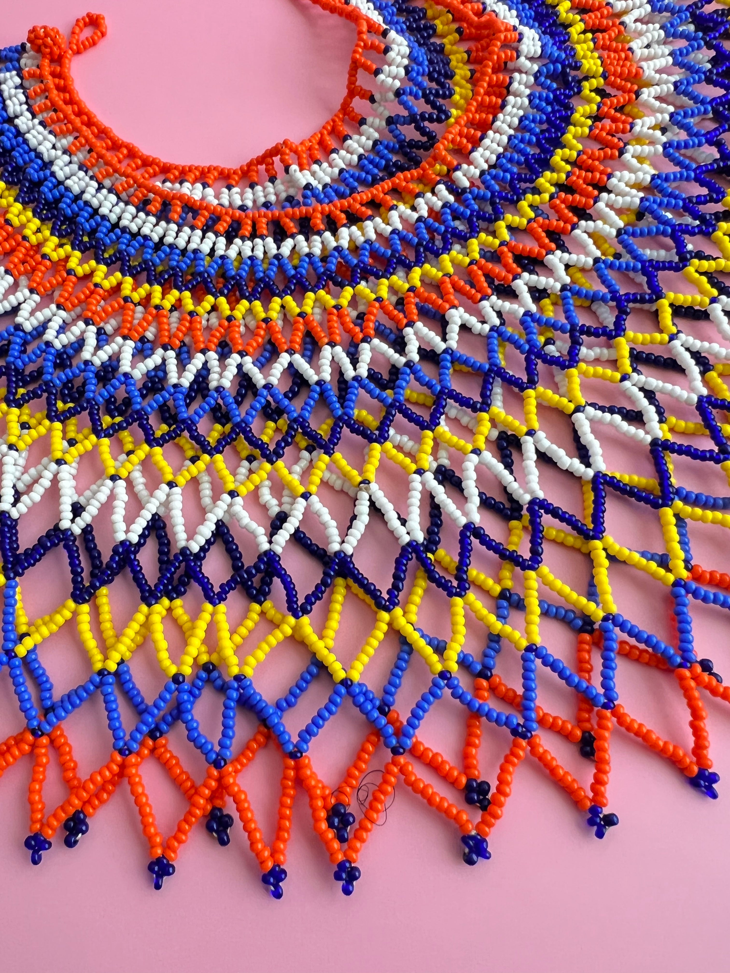 Zulu shop beads necklace